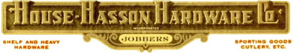 Historical House-Hasson Hardware logo